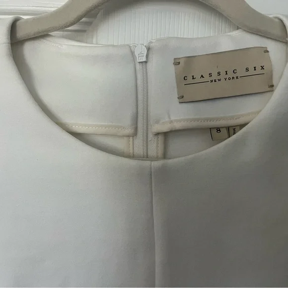 Classic Six Twiggy Dress in Ivory size 8 - Picture 5 of 5